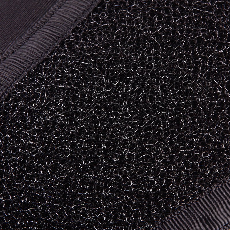 Makeup Brush Cleaning Strap $15.00 Dana Fashion Color: Black makeup Overview: Tie on the arm to quickly clean the brush. Clean makeup brush to extend the service life. Nylon diving cloth, antibacterial, antistatic, moisture wicking. Specification: Materia