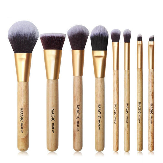Makeup Brush Set Make Up Concealer Brush Blush Powder Brush Eye Shadow Highlighter Foundation Brush Cosmetic Beauty Tools $19.00 Dana Fashion Color: Photo Color makeup Overview: -- Set of 8pcs of makeup brushes, including foundation brush, powder brush, s