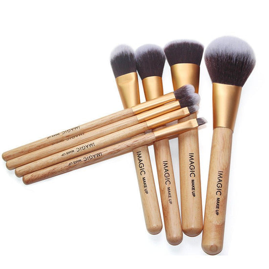 Makeup Brush Set Make Up Concealer Brush Blush Powder Brush Eye Shadow Highlighter Foundation Brush Cosmetic Beauty Tools $19.00 Dana Fashion Color: Photo Color makeup Overview: -- Set of 8pcs of makeup brushes, including foundation brush, powder brush, s