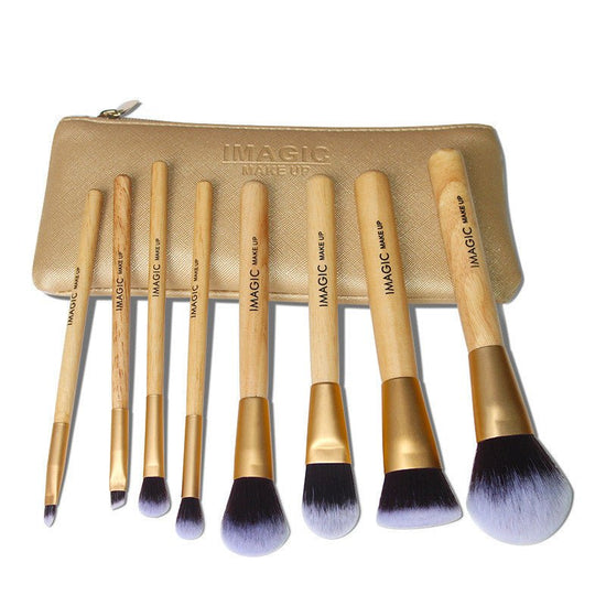 Makeup Brush Set Make Up Concealer Brush Blush Powder Brush Eye Shadow Highlighter Foundation Brush Cosmetic Beauty Tools $19.00 Dana Fashion Color: Photo Color makeup Overview: -- Set of 8pcs of makeup brushes, including foundation brush, powder brush, s