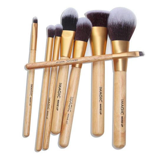 Makeup Brush Set Make Up Concealer Brush Blush Powder Brush Eye Shadow Highlighter Foundation Brush Cosmetic Beauty Tools $19.00 Dana Fashion Color: Photo Color makeup Overview: -- Set of 8pcs of makeup brushes, including foundation brush, powder brush, s