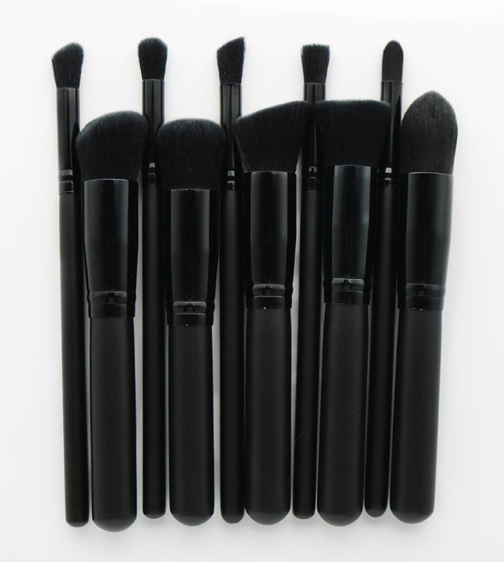 Makeup brush $16.94 Dana Fashion Style: 2 makeup Product category: makeup brush Set of brush count: 10 Brush material: rayon Brush type: PU Handle material: wooden handle Hair length specification: 3cm Total length specification: 19CM