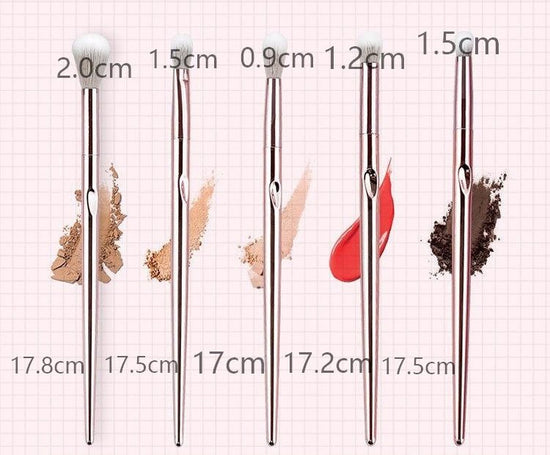 Makeup brush $21.15 Dana Fashion Style: 10pcs makeup Pink clutch bag, soft and breathable, easy to carry, pink PVC rod, high gloss, durable and wear-resistant, with specular highlights. Concave-convex design, more close to the fingertips touch, easy to pi