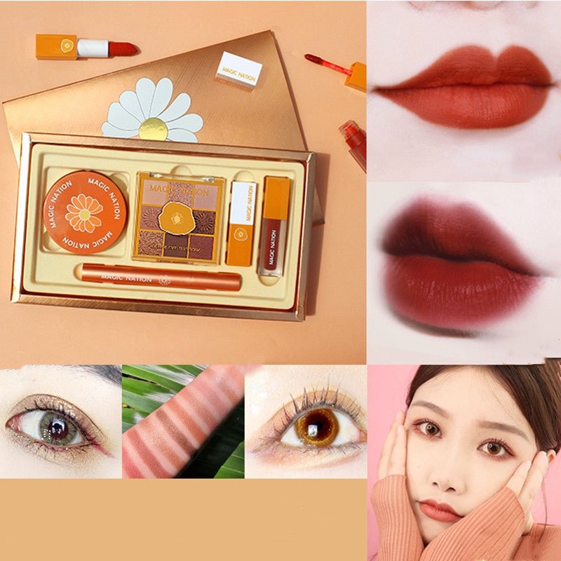 Makeup Combination Dream Country Flower Chaoyuexi 5-piece Set $79.50 Dana Fashion Color: Limited edition makeup Product Information: Specifications: normal specifications Special purpose cosmetics: No Skin Type: General Type: Makeup Packing List: Lipstick