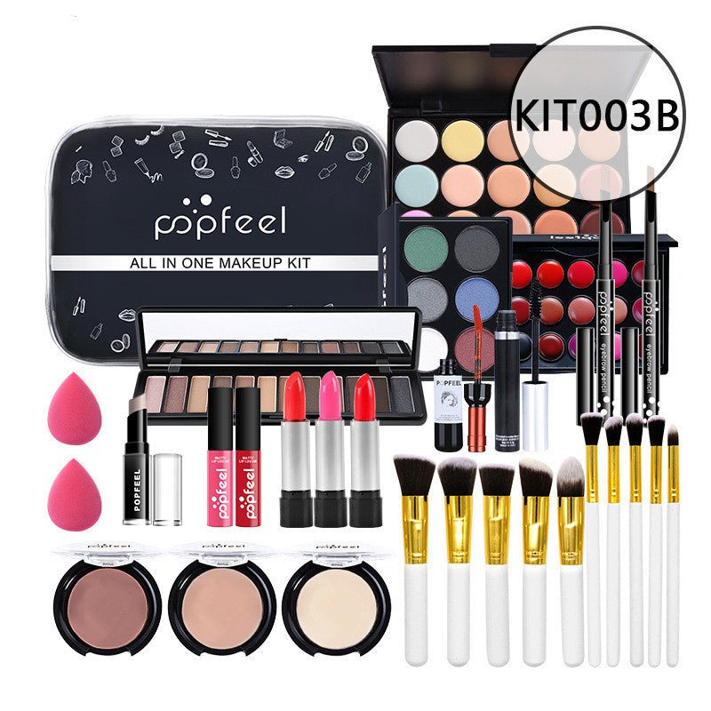 Makeup Cosmetics Set Beginner Combination Concealer Eyeliner Eyebrow Pencil $119.00 Dana Fashion Color: KIT03B makeup Product information: Efficacy: modification Model: KIT011 Number of colors: eight colors and above Color: natural color Color classificat