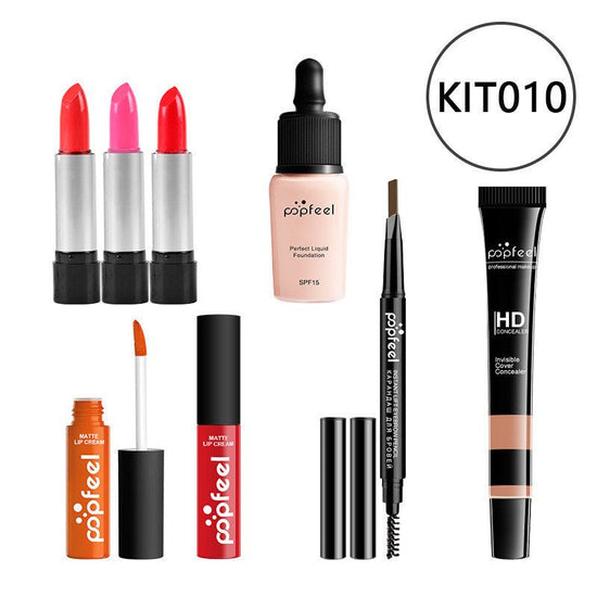 Makeup Cosmetics Set Beginner Combination Concealer Eyeliner Eyebrow Pencil $119.00 Dana Fashion Color: KIT10 makeup Product information: Efficacy: modification Model: KIT011 Number of colors: eight colors and above Color: natural color Color classificati