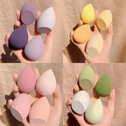 Makeup egg box $19.69 Dana Fashion Color: Grape quantity: 4 pieces makeup Product Category: Beauty Egg Material: synthetic sponge Pack Size: length X width X height about 6cm