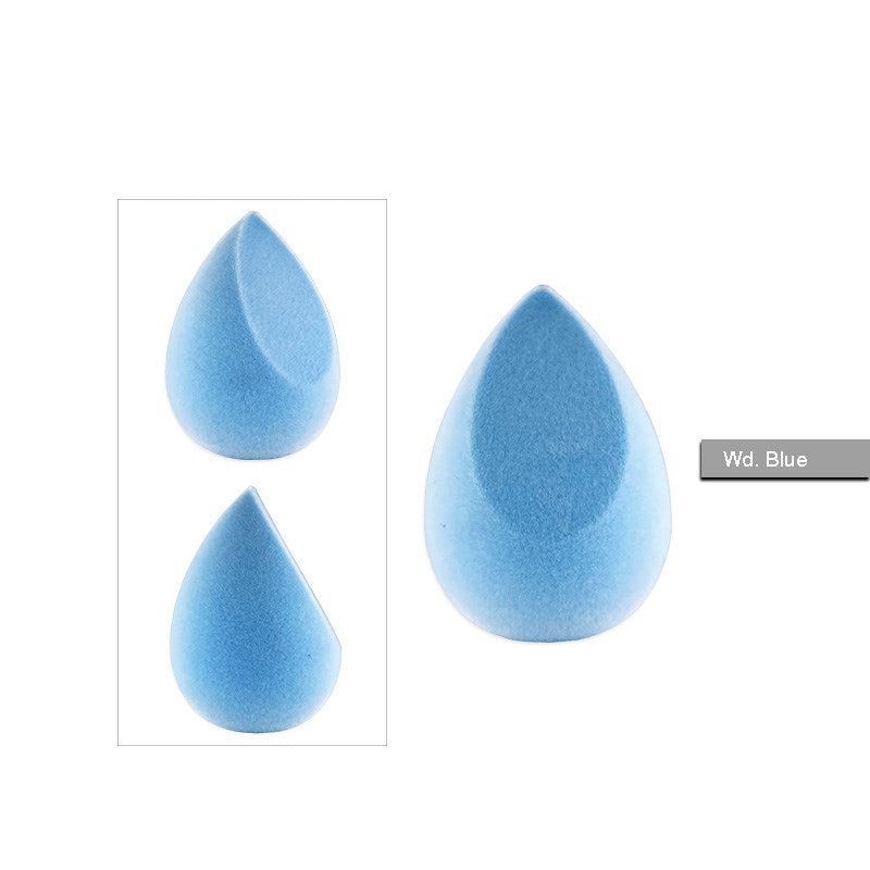 Makeup egg sponge puff $20.49 Dana Fashion Color: Wd Blue makeup Material: Non-latex beauty egg Purpose: wet and dry Shelf life: 3 years Flocking uniformly distributed on the surface