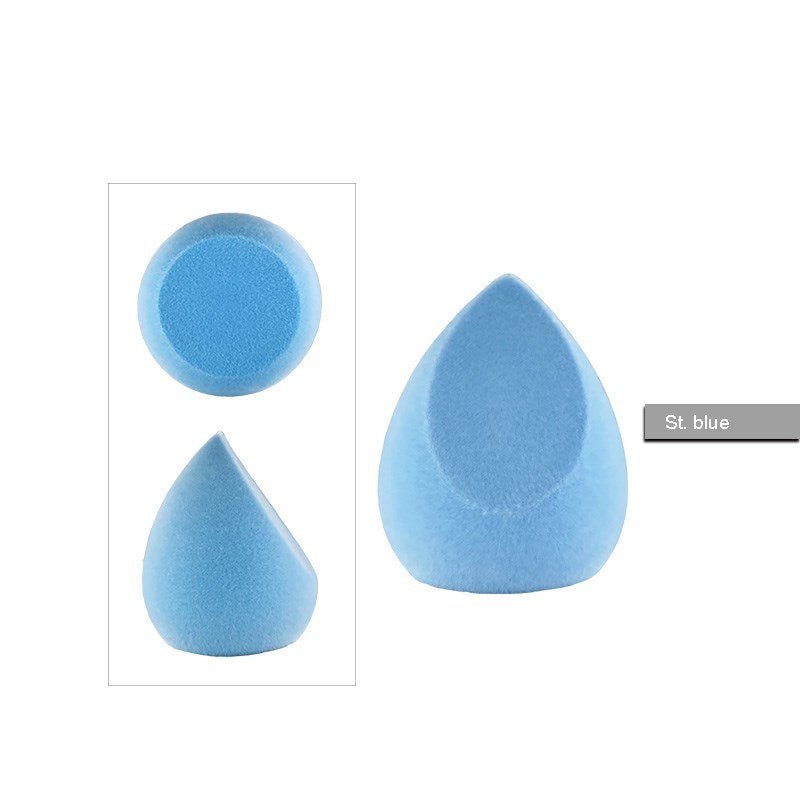 Makeup egg sponge puff $20.49 Dana Fashion Color: St blue makeup Material: Non-latex beauty egg Purpose: wet and dry Shelf life: 3 years Flocking uniformly distributed on the surface