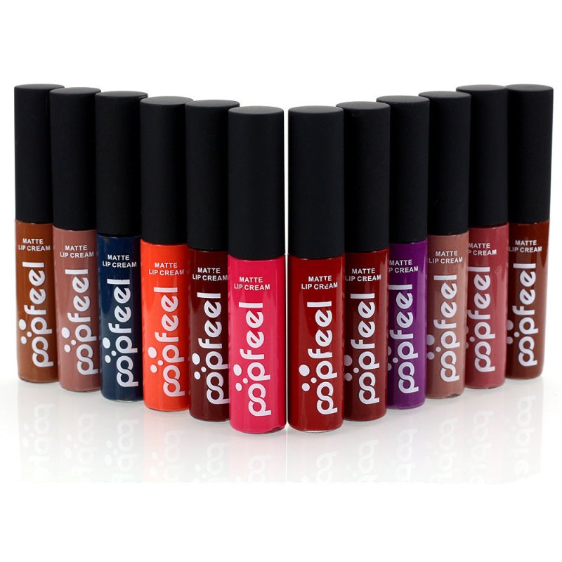 Makeup Lip Gloss Lipstick $39.00 Dana Fashion default: default makeup Color: 12 colors Whether to import: No Model: 12 color lip gloss set Specifications: normal specifications Brand type: domestic brand Special Purpose Cosmetics: No Production license nu