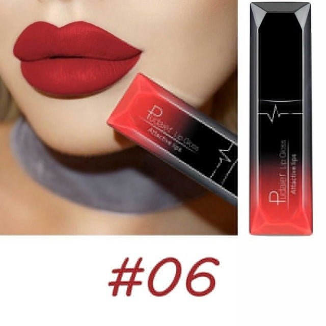 Makeup matte matte lip gloss lipstick $12.50 Dana Fashion Color: 06color makeup Product information: 21 Color for You to Choose. 100% brand new and High quality Quantity: 1PC Features: Matte,Long-lasting,Waterproof Packing list： Lip Glaze*1 Capacity: 8ml