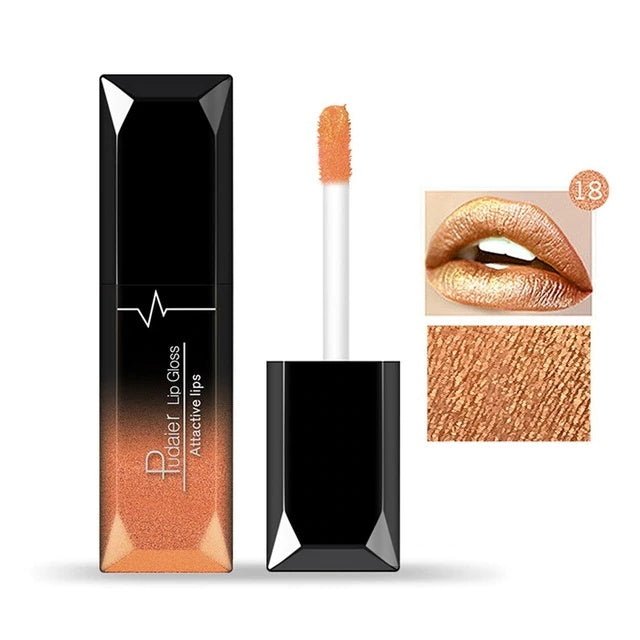 Makeup matte matte lip gloss lipstick $12.50 Dana Fashion Color: 18color makeup Product information: 21 Color for You to Choose. 100% brand new and High quality Quantity: 1PC Features: Matte,Long-lasting,Waterproof Packing list： Lip Glaze*1 Capacity: 8ml