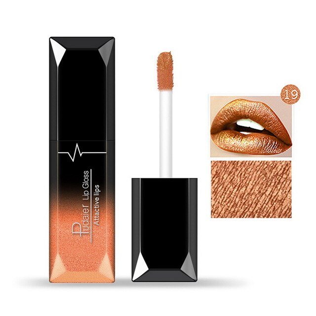 Makeup matte matte lip gloss lipstick $12.50 Dana Fashion Color: 19color makeup Product information: 21 Color for You to Choose. 100% brand new and High quality Quantity: 1PC Features: Matte,Long-lasting,Waterproof Packing list： Lip Glaze*1 Capacity: 8ml