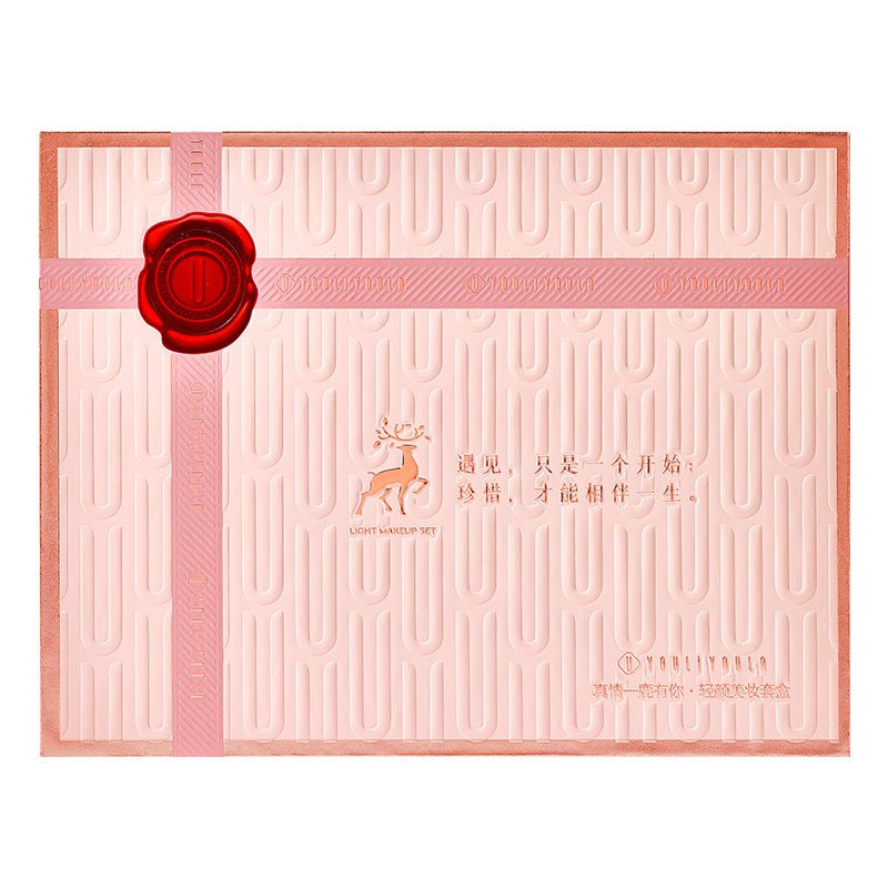Makeup Novice Cosmetics For Students 10 PCs Set $129.24 Dana Fashion Color Classification: Light Face Beauty Box Handbag makeup Product information: Color: Pink Applicable people: general Specification: Standard specifications Name: Makeup Set Applicable