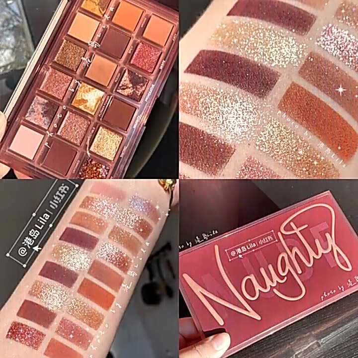 Makeup Palette 18 Color Eye Shadow Matte Bead Lazy Eye Shadow Palette $22.68 Dana Fashion Color: 18color eye shadow makeup Product Information： Color: white, pink, yellow, red, purple, brown Number of colors: eight colors and above Model: Invert Rose 18 C