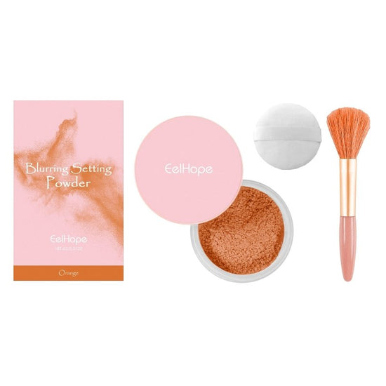 Makeup Powder Light Delicate And Breathable $25.50 Dana Fashion Net Content: 6g Color Classification: Orange Suit makeup Product information: Color classification: light brown, orange, pink, beige, light brown (finishing and painting), Orange (finishing a