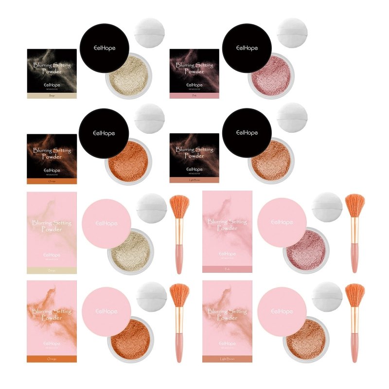Makeup Powder Light Delicate And Breathable $25.50 Dana Fashion Net Content: 6g Color Classification: Beige makeup Product information: Color classification: light brown, orange, pink, beige, light brown (finishing and painting), Orange (finishing and pai