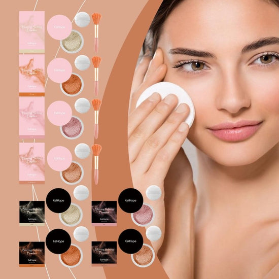 Makeup Powder Light Delicate And Breathable $25.50 Dana Fashion Net Content: 6g Color Classification: Beige makeup Product information: Color classification: light brown, orange, pink, beige, light brown (finishing and painting), Orange (finishing and pai