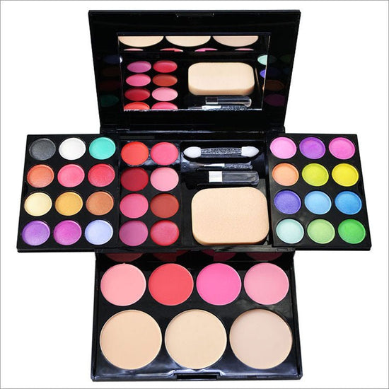Makeup Set For Women Full Kit All In One Makeup Gift Set Eyeshadow Eye Shadow Palette Face Natural Matte Blush Bronzer Concealer $33.85 Dana Fashion Color: 39 colors makeup Overview: High-quality ingredients with a silky shine color, can last all day long