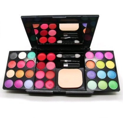 Makeup Set For Women Full Kit All In One Makeup Gift Set Eyeshadow Eye Shadow Palette Face Natural Matte Blush Bronzer Concealer $33.85 Dana Fashion Color: 39 colors makeup Overview: High-quality ingredients with a silky shine color, can last all day long