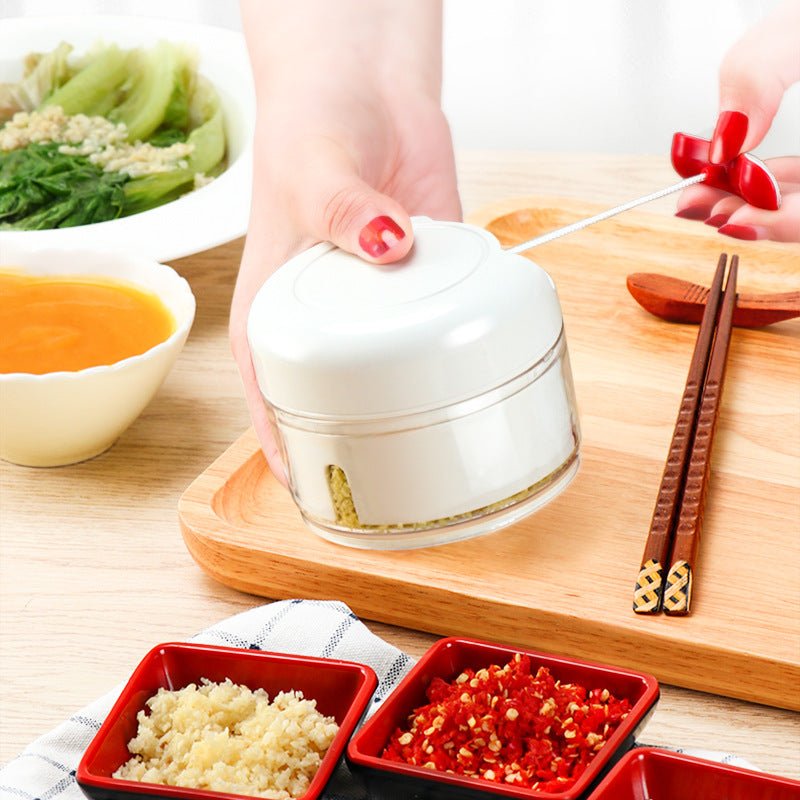 Manual Cutting Meat Grinder $9.17 Dana Fashion Color: 2pc blade Dana's Kitchen Overview: The blade can be automatically attached to the magnet, protecting the hand from scratches Fuction: Make fruits and vegetables salad western-style food, usual vegetabl