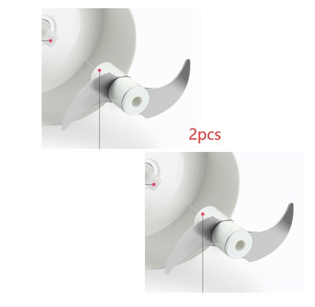 Manual Cutting Meat Grinder $9.17 Dana Fashion Color: 2pc blade Dana's Kitchen Overview: The blade can be automatically attached to the magnet, protecting the hand from scratches Fuction: Make fruits and vegetables salad western-style food, usual vegetabl