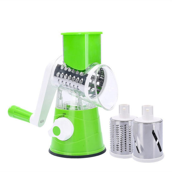 Manual Vegetable Cutter Slicer Kitchen Tools $40.72 Dana Fashion Color: Green Dana's Kitchen Material: STAINLESS STEEL Feature: Eco-Friendly Feature 1: Save more time Feature 2: Easier Kitchen Life Feature 3: Vegetable,Cheese,Potato,meat and so on Feature