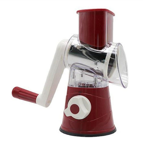 Manual Vegetable Cutter Slicer Kitchen Tools $41.47 Dana Fashion Color: Blue Dana's Kitchen Material: STAINLESS STEEL Feature: Eco-Friendly Feature 1: Save more time Feature 2: Easier Kitchen Life Feature 3: Vegetable,Cheese,Potato,meat and so on Feature