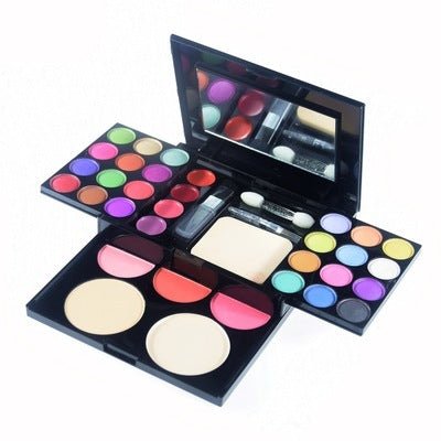 Manufacturers supply Edith 33 color eye shadow make-up suit combination easy to make up makeup cosmetics suit $25.53 Dana Fashion default: default makeup 1