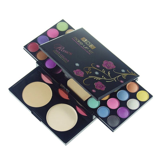 Manufacturers supply Edith 33 color eye shadow make-up suit combination easy to make up makeup cosmetics suit $25.53 Dana Fashion default: default makeup 1