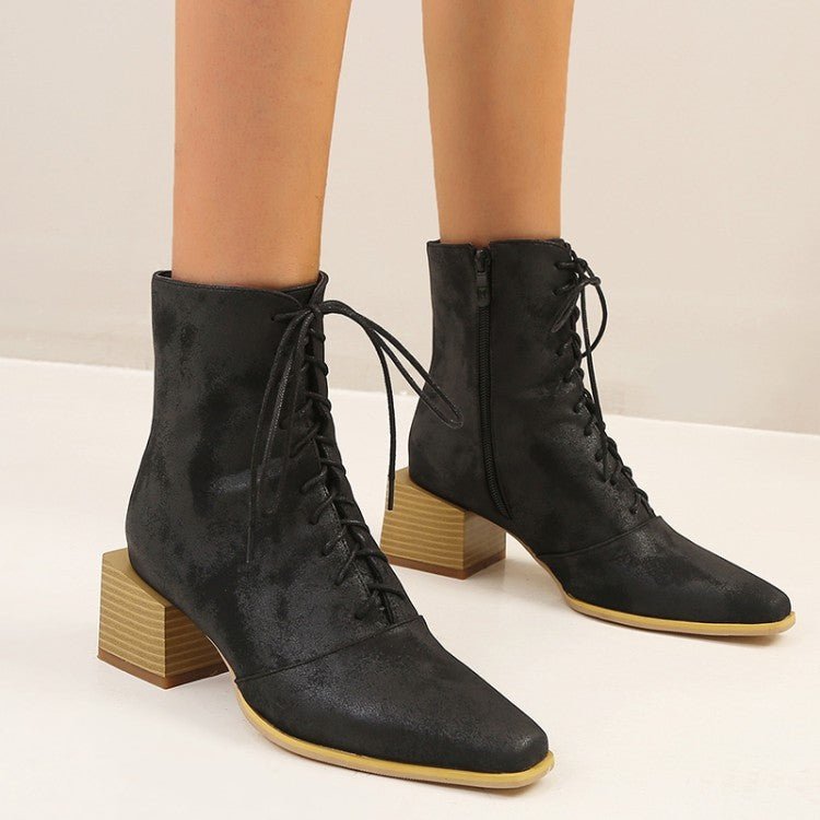 Martin Boots Women Thick Heel Pointed Toe Zipper Short Boots Women $54.00 Dana Fashion Color: Black Size: 34 Women's shoes Overview: Unique design, stylish and beautiful. Good material, comfortable feet. A variety of colors, any choice. Specification: Pro