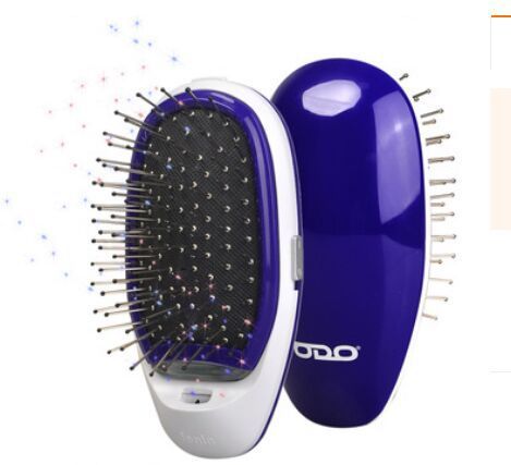Massage comb $19.00 Dana Fashion Color: Violet Beauty Tools Type: Comb Model: ion electric Hair brush material: metal Size: ion electric brush Product Name: Electric Ion Modeling Hair color: pink, black, purple Tips for using: 1. Before combing hair with