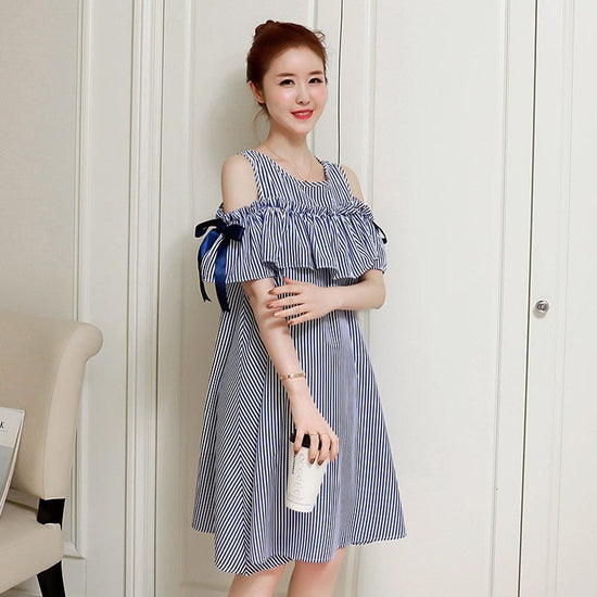 Maternity Dress Summer Dress Maternity Dress Maternity Skirt Maternity Top Maternity Suit Mid-Length Breastfeeding Dress $24.98 Dana Fashion Color: 1style Size: 2XL Baby & Mother Product information: Collar type: round neck Sleeve: Sleeveless Main fabric