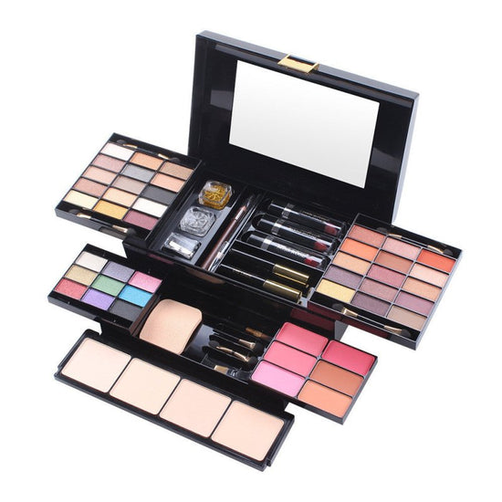 Matte Eyeshadow Box Cosmetic Case Multi-function Make-up Tray $169.00 Dana Fashion Color: Asian color makeup Product information: Style: Beauty Features: Modify skin tone Colour: Asian color, South American color Packing list: Makeup tray*1 Product Image: