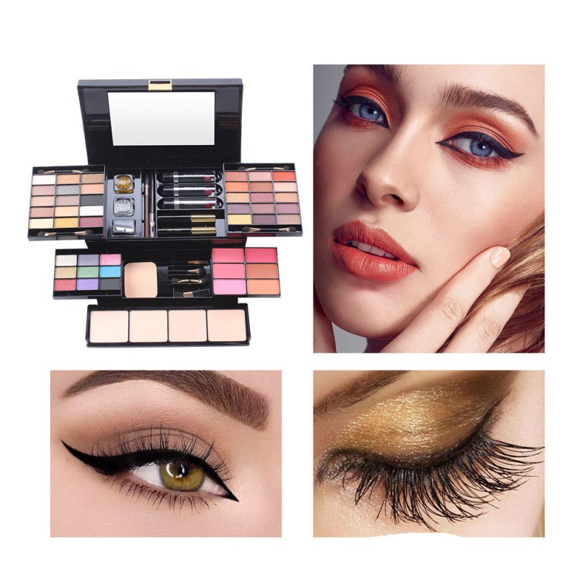 Matte Eyeshadow Box Cosmetic Case Multi-function Make-up Tray $169.00 Dana Fashion Color: Asian color makeup Product information: Style: Beauty Features: Modify skin tone Colour: Asian color, South American color Packing list: Makeup tray*1 Product Image: