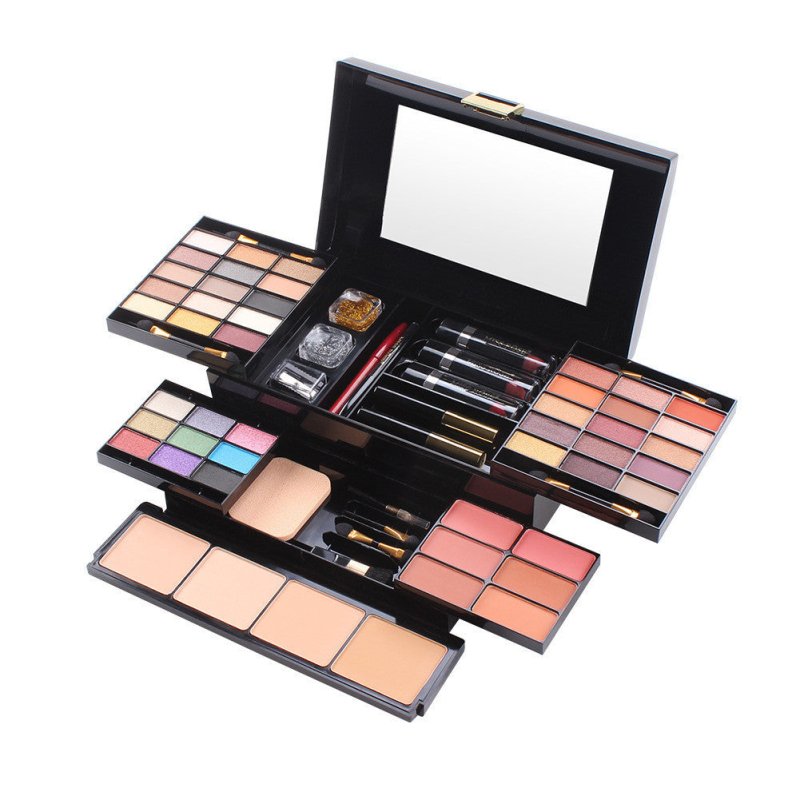 Matte Eyeshadow Box Cosmetic Case Multi-function Make-up Tray $169.00 Dana Fashion Color: South American color makeup Product information: Style: Beauty Features: Modify skin tone Colour: Asian color, South American color Packing list: Makeup tray*1 Produ