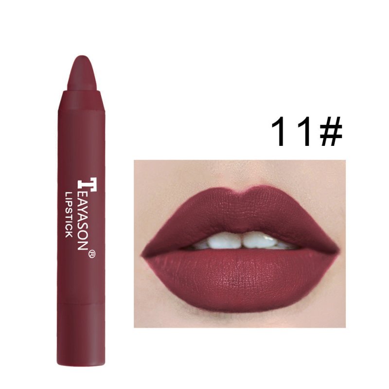 Matte lipstick rotating lipstick pen $19.00 Dana Fashion Color: No.11 makeup NAME: MATTE LIPSTICK COLOR: 12 COLOR SIZE:1.8*1.8*11 Shelf life: 36 months colour : No. 1, No. 2, No. 3, No. 4, No. 5, No. 6, No. 7, No. 8, No. 9, No. 10, No. 11, No. 12