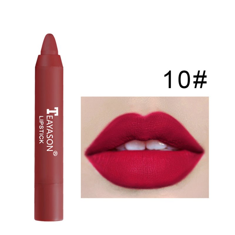 Matte lipstick rotating lipstick pen $19.00 Dana Fashion Color: No.10 makeup NAME: MATTE LIPSTICK COLOR: 12 COLOR SIZE:1.8*1.8*11 Shelf life: 36 months colour : No. 1, No. 2, No. 3, No. 4, No. 5, No. 6, No. 7, No. 8, No. 9, No. 10, No. 11, No. 12