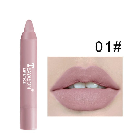 Matte lipstick rotating lipstick pen $89.00 Dana Fashion Color: 12 colors set makeup NAME: MATTE LIPSTICK COLOR: 12 COLOR SIZE:1.8*1.8*11 Shelf life: 36 months colour : No. 1, No. 2, No. 3, No. 4, No. 5, No. 6, No. 7, No. 8, No. 9, No. 10, No. 11, No. 12