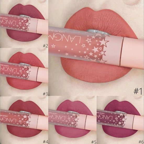 Matte Lipstick Waterproof Long-lasting Velvet Lipstick Set $34.99 Dana Fashion style: 3 makeup Overview: Matte Lipstick Waterproof Long-lasting Velvet lipstick set Red Tint Nude makeup set brand langmanni Feature: 100% high quality and brand new. The colo