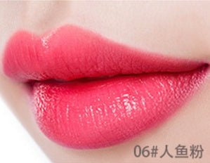 matte lipstick $13.70 Dana Fashion Color: 06 makeup Meikeji makeup matte lipstick moisture, anti-fade lipstick lipstick Mermaid color. 8 color codes options.