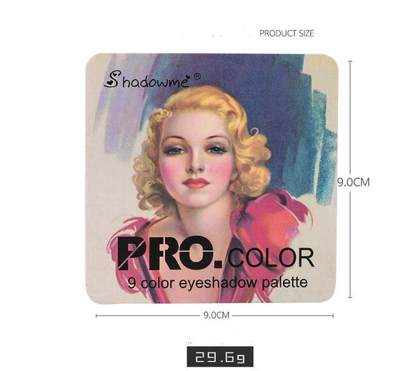 Matte Makeup Eyeshadow Pallete - B $15.23 Dana Fashion style: A makeup *Specifications: 9CM*9CM*1CM (closed), 18CM*9CM*0.5CM (open) *Weight: 0.029kgs *Material: eva package *Color: 9 colors matte and pearl color