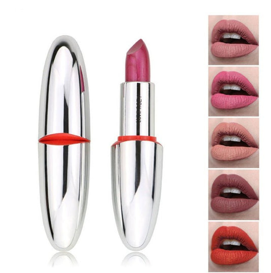 Matte matte velvet lipstick $17.62 Dana Fashion Color: 1 Style makeup Item number; bullet lipstick Skin Type: General Efficacy; moisturizing 100% neuf et de haute qualité Contenu: 3.8g Taille: 10.7*2.5 cm Usage professionnel ou domestique Caractéristique: