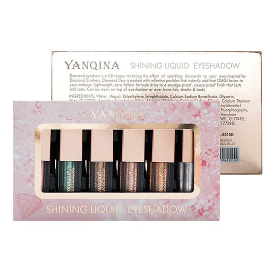 Matte Pearlescent Eyeshadow Sequined Diamond Eyeshadow Set $38.91 Dana Fashion Color: A makeup Product information: Color: white pink yellow red purple gray green brown blue black Number of colors: eight colors and above Skin Type: General Efficacy: Modif