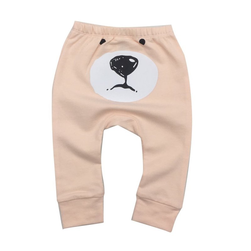Men And Women Baby Cartoon Bear Pants $17.21 Dana Fashion Color: F Size: 12M Baby Clothing Product information: Style: Harem pants Length: trousers Pattern: animal, cartoon Main fabric composition: cotton Main fabric ingredient content: 100 (%) Waist: mid