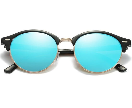 Men and women polarized sunglasses colorful fashion sunglasses sunglasses $27.50 Dana Fashion Lens color: Black frame ice blue film Women's Accessories Glasses structure frame orientation is lens material TAC Style metal frame material metal anti-UV grade