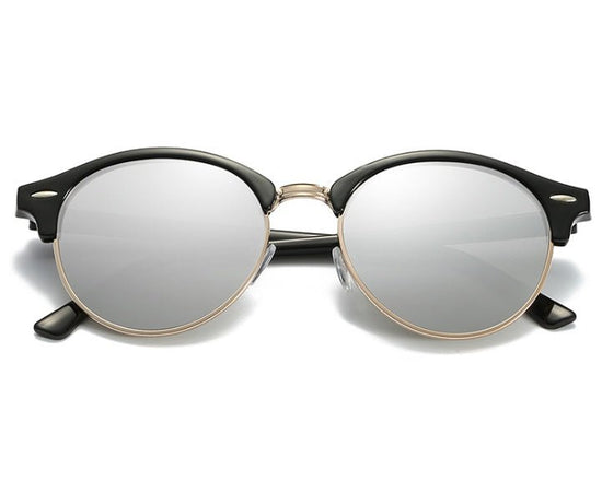 Men and women polarized sunglasses colorful fashion sunglasses sunglasses $27.50 Dana Fashion Lens color: Black frame silver white mercury Women's Accessories Glasses structure frame orientation is lens material TAC Style metal frame material metal anti-U