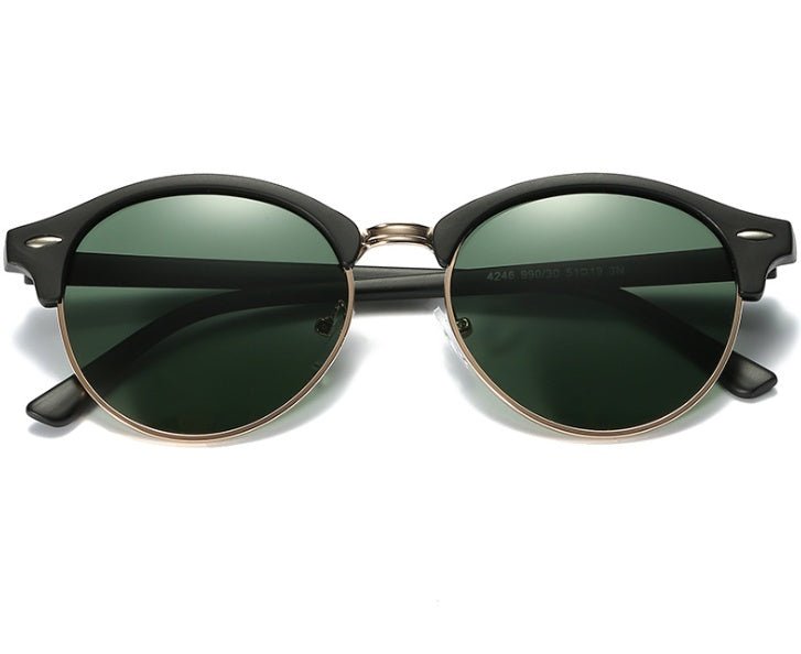 Men and women polarized sunglasses colorful fashion sunglasses sunglasses $27.50 Dana Fashion Lens color: Black frame green ink film Women's Accessories Glasses structure frame orientation is lens material TAC Style metal frame material metal anti-UV grad