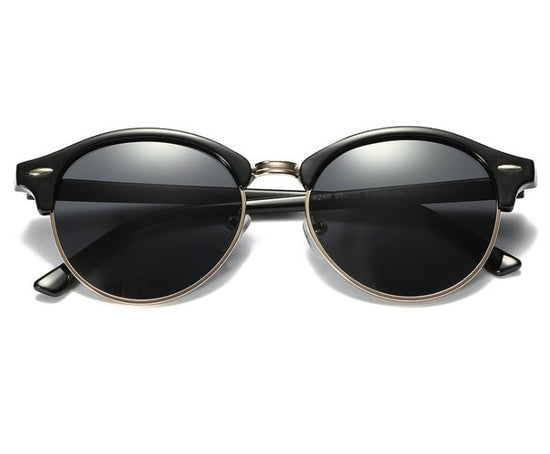 Men and women polarized sunglasses colorful fashion sunglasses sunglasses $27.50 Dana Fashion Lens color: Black frame gray Women's Accessories Glasses structure frame orientation is lens material TAC Style metal frame material metal anti-UV grade other St