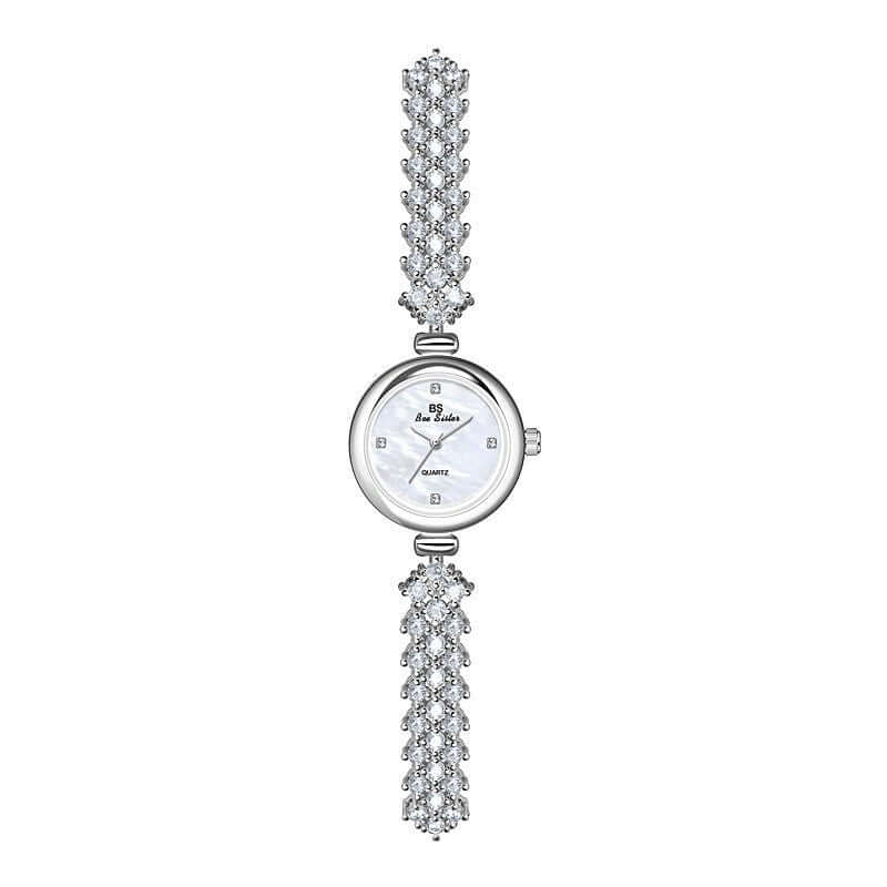 Mermaid Light Luxury Diamond Small Gold And Silver Chain Watch $41.85 Dana Fashion Color: Silver Women's Accessories Product information: Color: gold, silver Thickness: 7mm Crown type: Spiral crown Case back type: Ordinary Mirror material: mineral reinfor